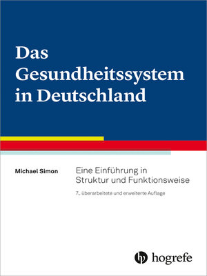 cover image of Das Gesundheitssystem in Deutschland